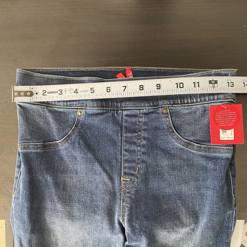 NWT Spanx Pull On Jean Leggings Distressed Size Small - Picture 7 of 8
